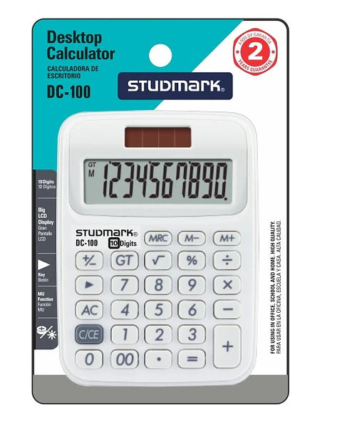 CALCULADORA 10 DIG STUDMARK CD-100
