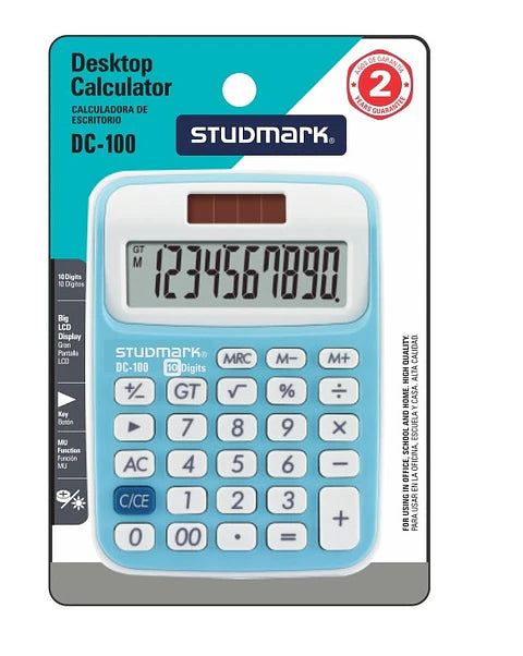 CALCULADORA 10 DIG STUDMARK CD-100