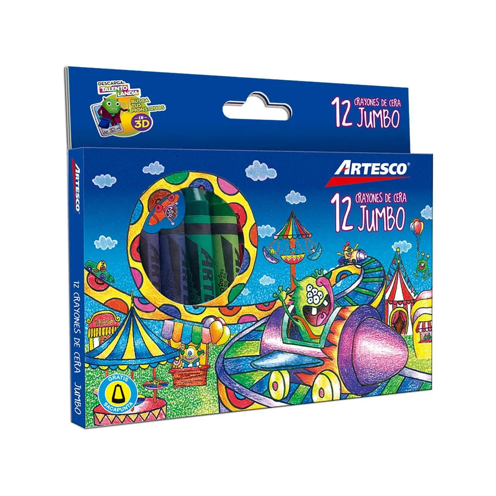 CRAYÓN JUMBO X12 ARTESCO