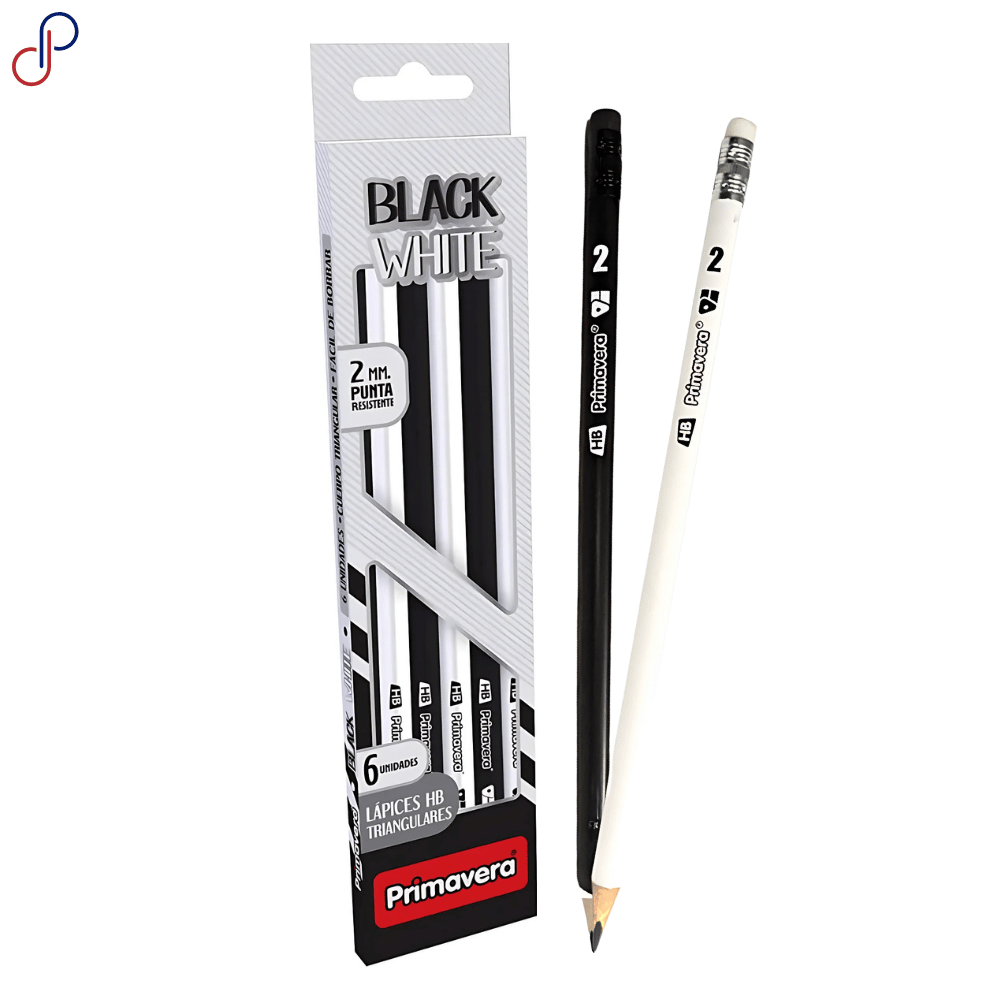 LAPIZ NEGRO PRIMAVERA X6 ESTAMPADO