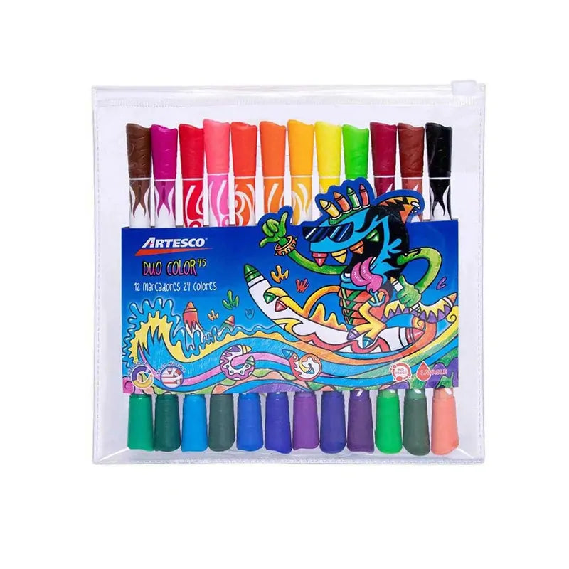 PLUMÓN ARTESCO X12 DP DUOCOLOR