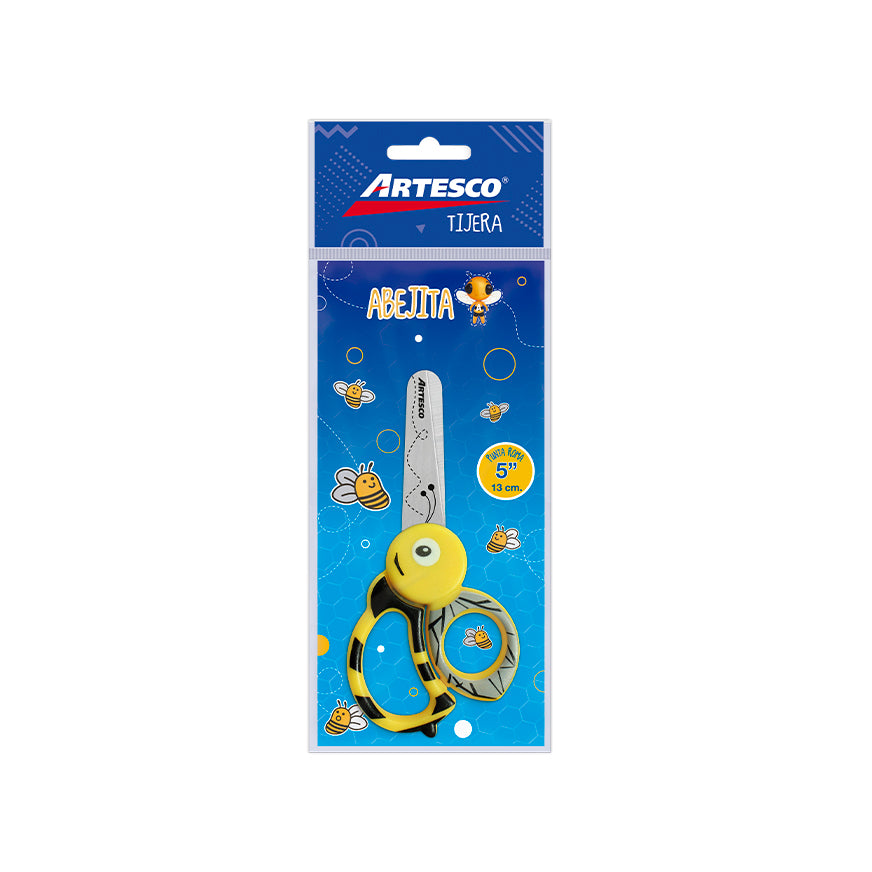 TIJERA ESCOLAR ABEJITA ARTESCO 5’’ ZURDO