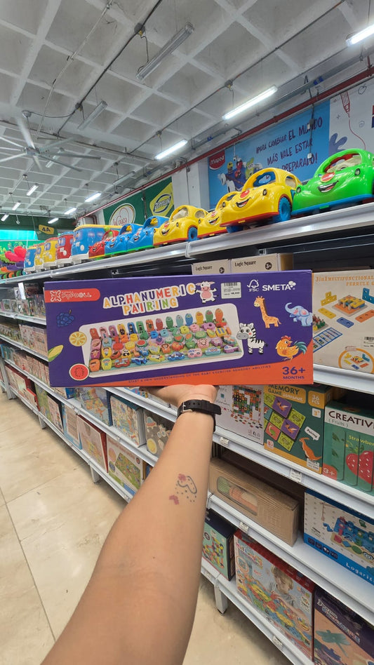 DIDACTICO ENCAJABLE ABC-NUMER-FIGURAS-PESCA-AT-276