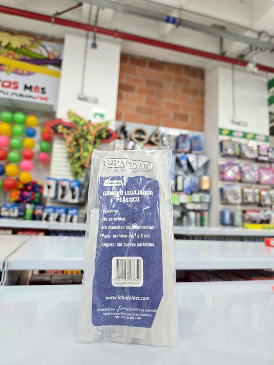 GANCHO LEGAJADOR PLASTICO X20 PAPPIER-ZEPPELIN