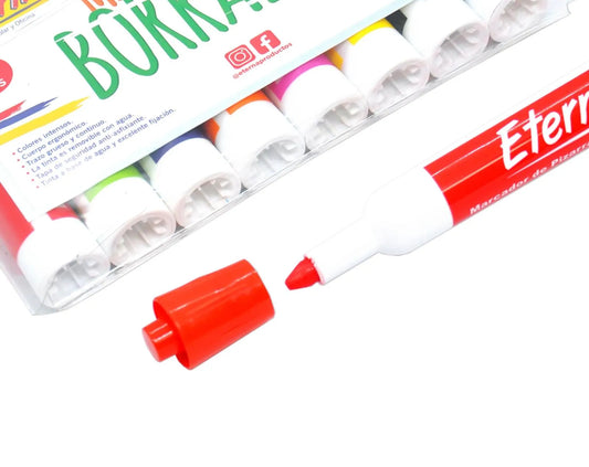 MARCADOR DUO ETERNA COLOR X10