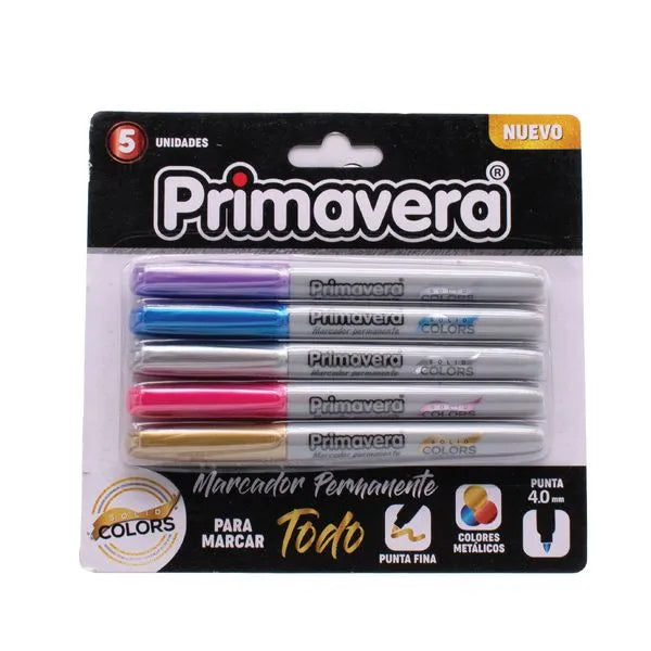 MARCADOR PER PRIMAVERA METAL X 5 3113