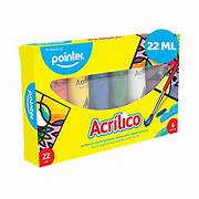 PINTURA ACRILICA 22MLX6 POINTER BAP-622