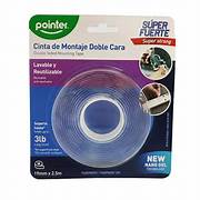 CINTA POINTER DOBLE CONTACTO 19MMX2.5M