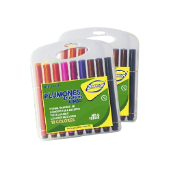 PLUMON CAJA GRUESO X18 ZEPPELIN ZP138