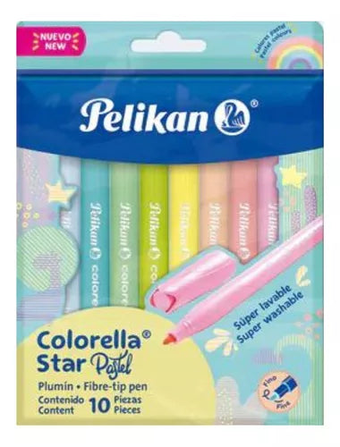 PLUMON PELIKAN PASTEL X10