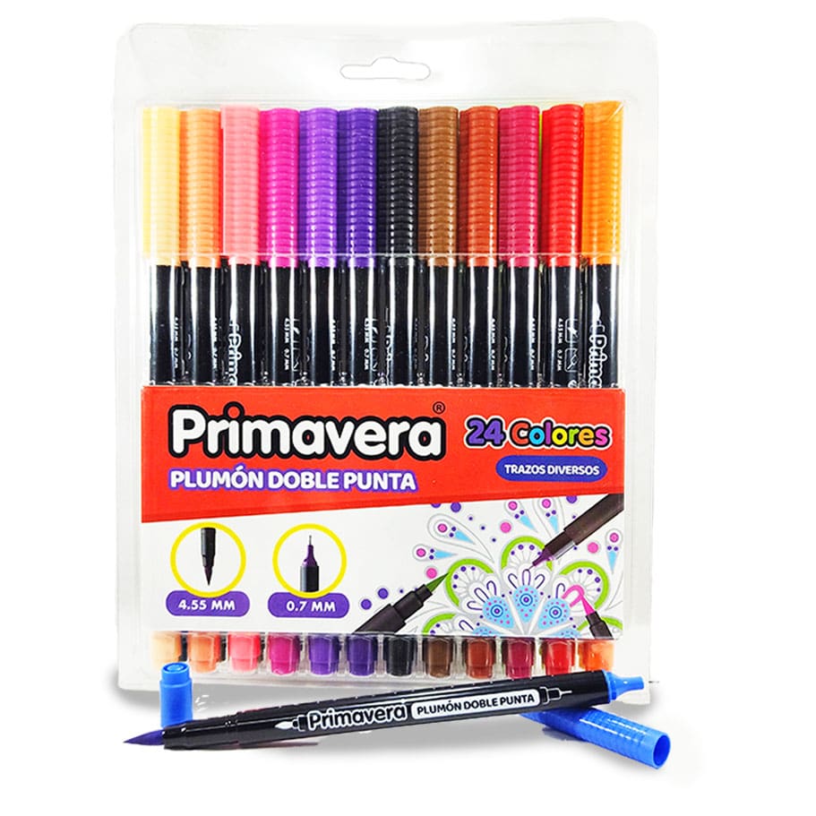 PLUMON PUNTA PINCEL DP X 24 PRIMAVERA