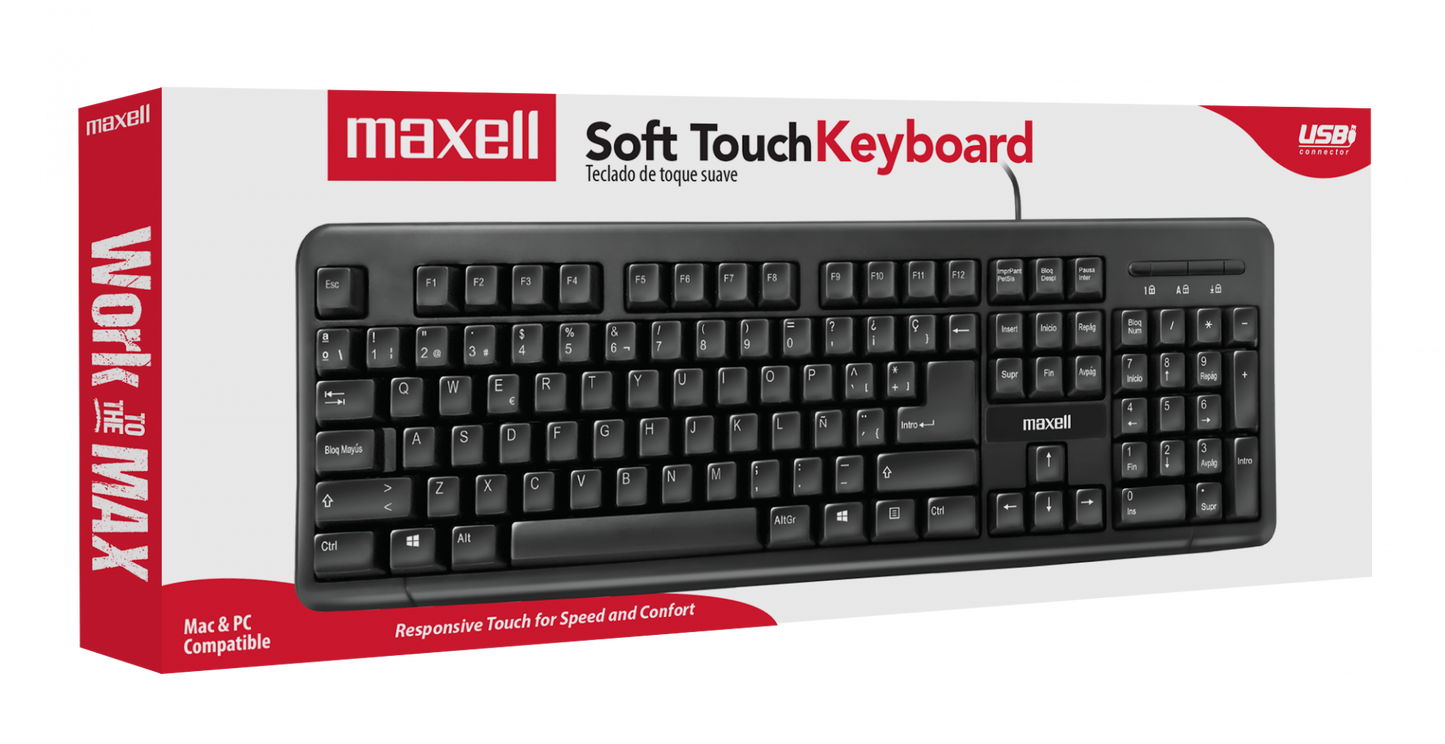 TECLADO BASICO MAXELL KB90