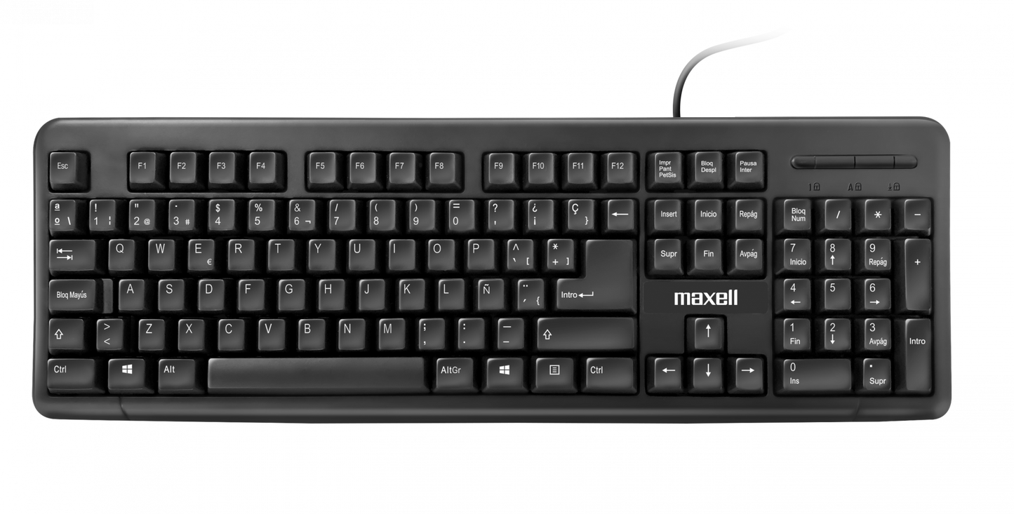 TECLADO BASICO MAXELL KB90