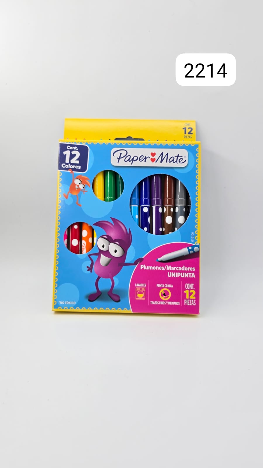 MARCADOR PLUMON PAPER MATE X12 UNIPUNTA