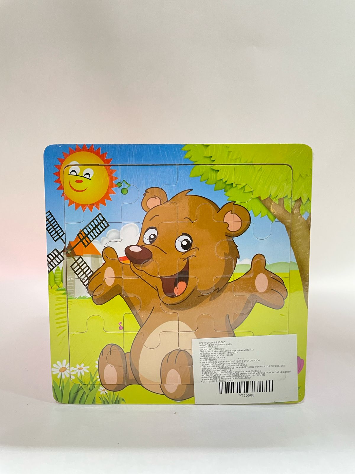 ROMPECABESAS DIDACTICO MADERA DIBUJO 220040-23187-