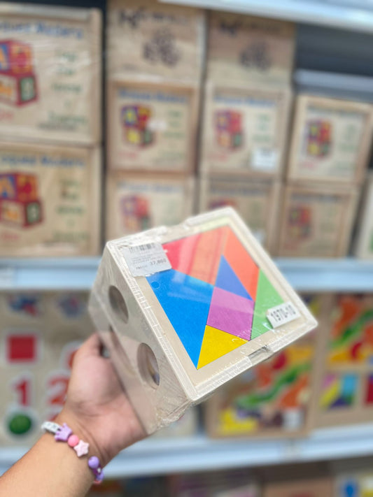 DIDACTICO CAJA FIGURAS GEOMETRICAS ENCAJABLES