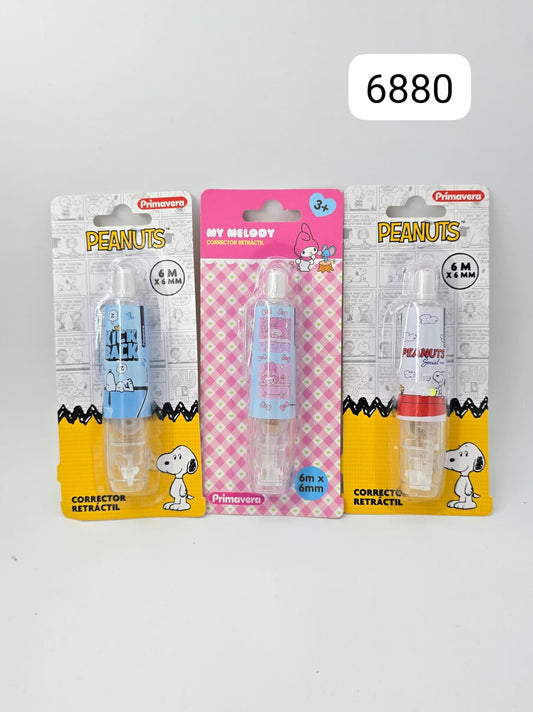 CORRECTOR EN CINTA PRIMAVERA RETRACTIL