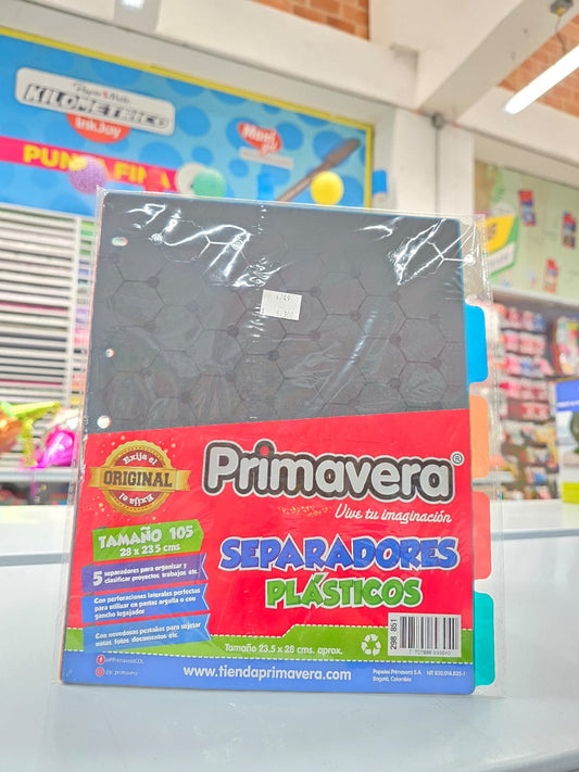 SEPARADOR PLASTICO 105 PRIMAVERA