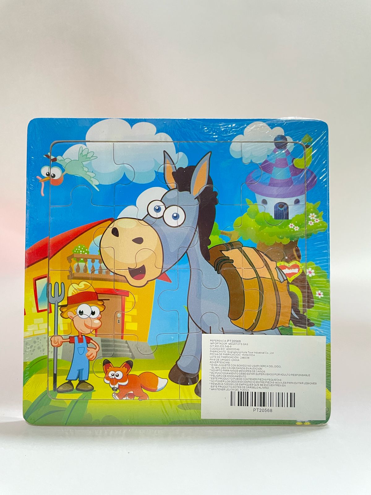 ROMPECABESAS DIDACTICO MADERA DIBUJO 220040-23187-
