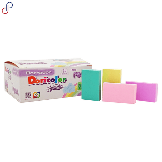 BORRADOR DORICOLOR PASTEL-FLUOR-NEGR