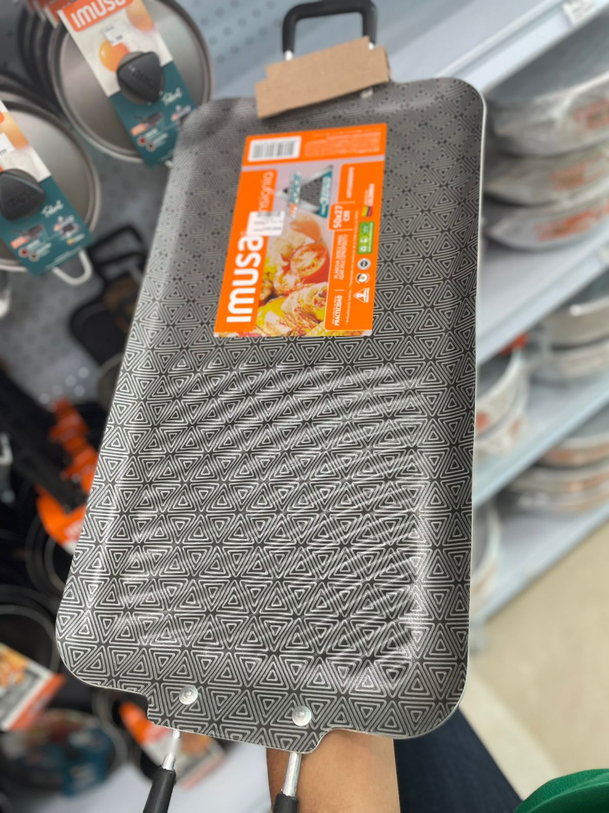 PLANCHA  PARA ASAR  IMUSA