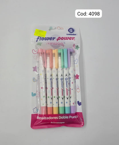 RESALTADOR PRIMAVERA MOTIVOS DP X6