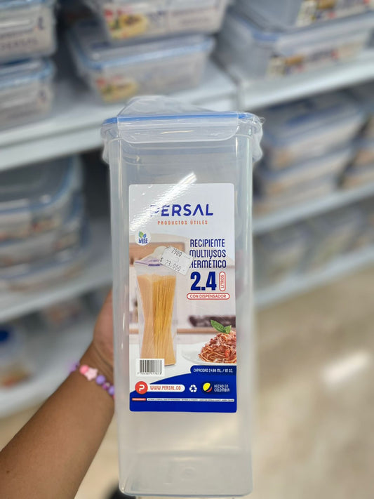 RECIPIENTE DISPENSADOR MULTIUSO