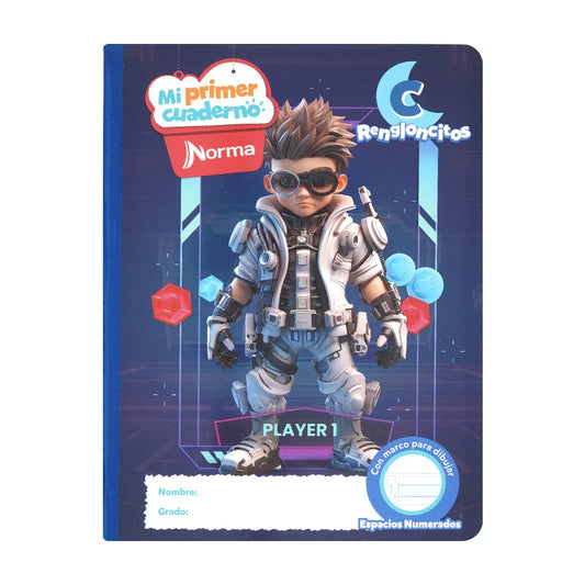 MI PRIMER CUADERNO ¨C¨ COS 100H GAMA ALTA NORMA NIÑO