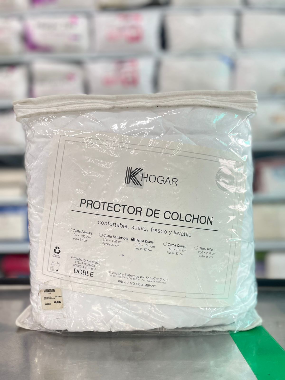 PROTECTOR COLCHON DOBLE