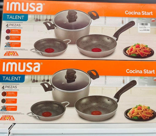 BATERIA IMUSA 4 PCS TALENT