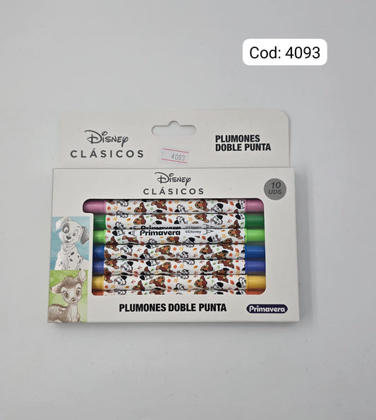 PLUMON PRIMAVERA X10 PERSONAJES