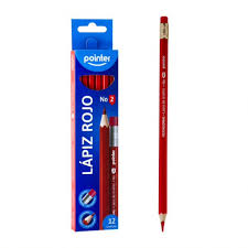 LAPIZ ROJO PARCHESITOS-POINTER