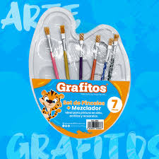 SET PINCEL + MEZCLADOR GRFAITO SU-253