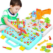 JUEGO FICHAS DIDACTICAS CON TALADRO