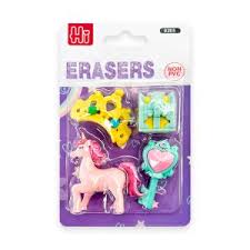 BORRADOR SET UNICORNIO-CORONA-DONA X3