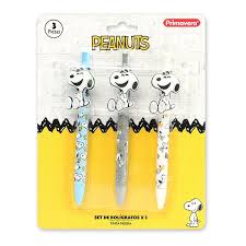 SET LAPICERO X3 PRIMAVERA MAFALDA-STICH-SNOPY