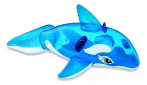 BALLENA AZUL INFLABLE 58523
