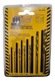 JUEGO BROCAS TALADRO PARA METAL