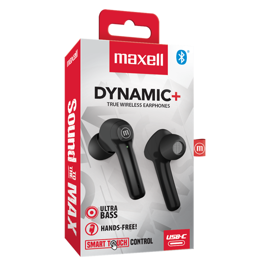 AUDIFONO DYNAMIC PLUS + TWS MAXELL