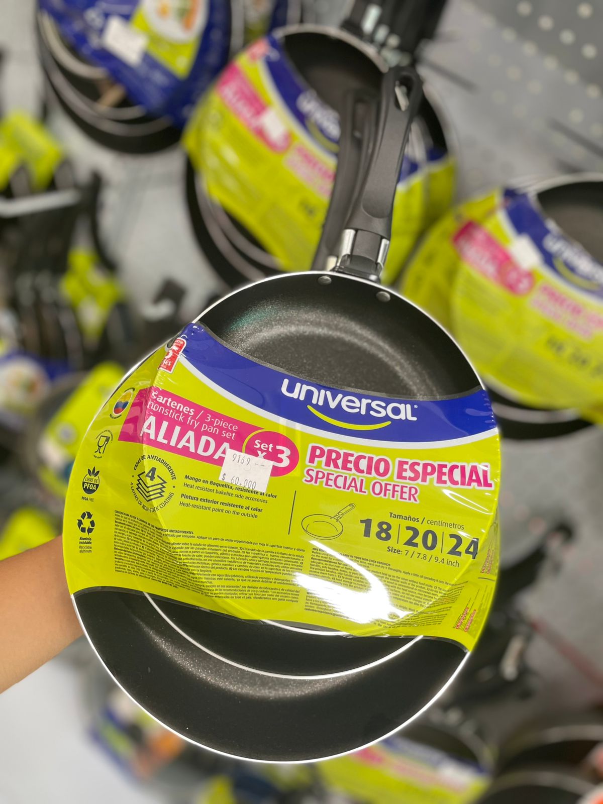 KIT SARTEN SET X3 UNIVERSAL
