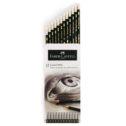 LAPIZ GRADUABLE FABER X12