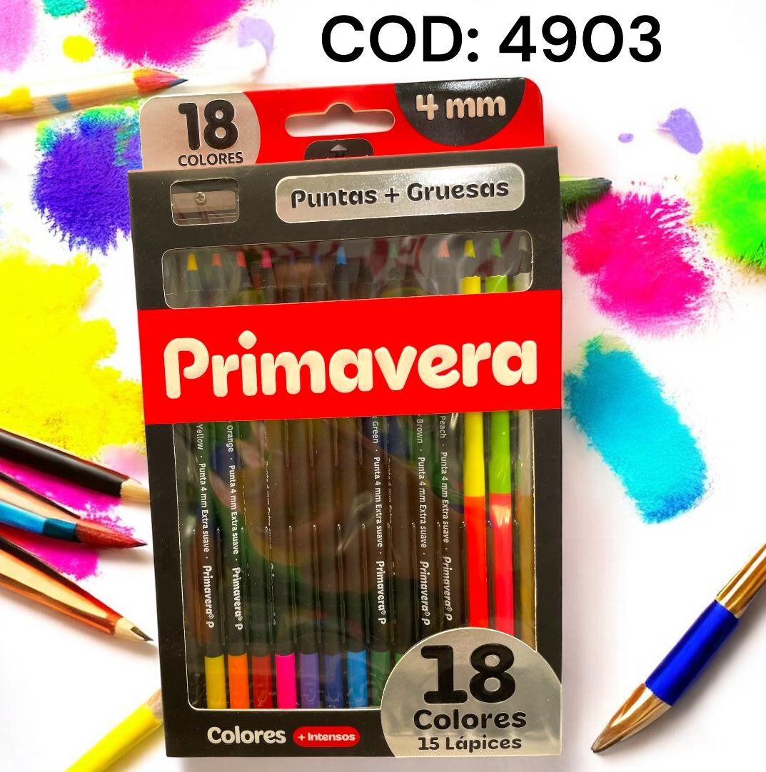 COLOR PRIMAVERA X15-18 BLACK