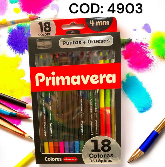 COLOR PRIMAVERA X15-18 BLACK