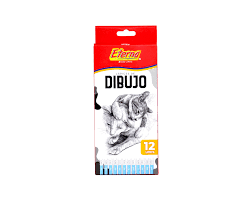 LAPIZ GRADUADLE ETERNA GRAFITO X 12