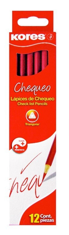 LAPIZ ROJO KORES XUND