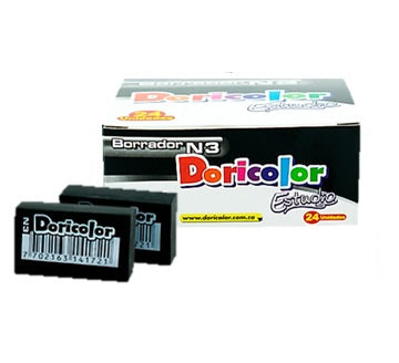 BORRADOR DORICOLOR PASTEL-FLUOR-NEGR
