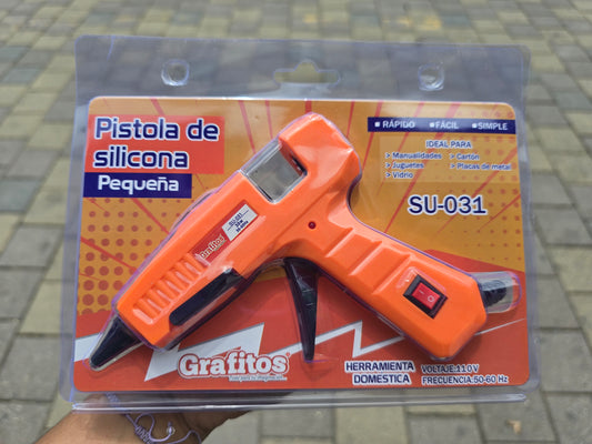 PISTOLA DE SILICONA PQ GRAFITO SU-031