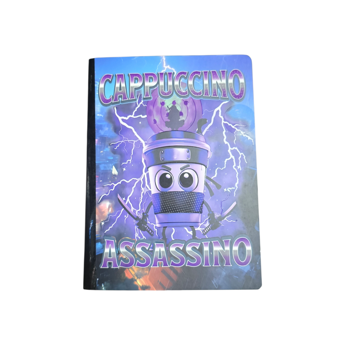 CUADERNO 100H TRALALERO TRALALA TIKTOK RAYADO/ CUADRICULADO