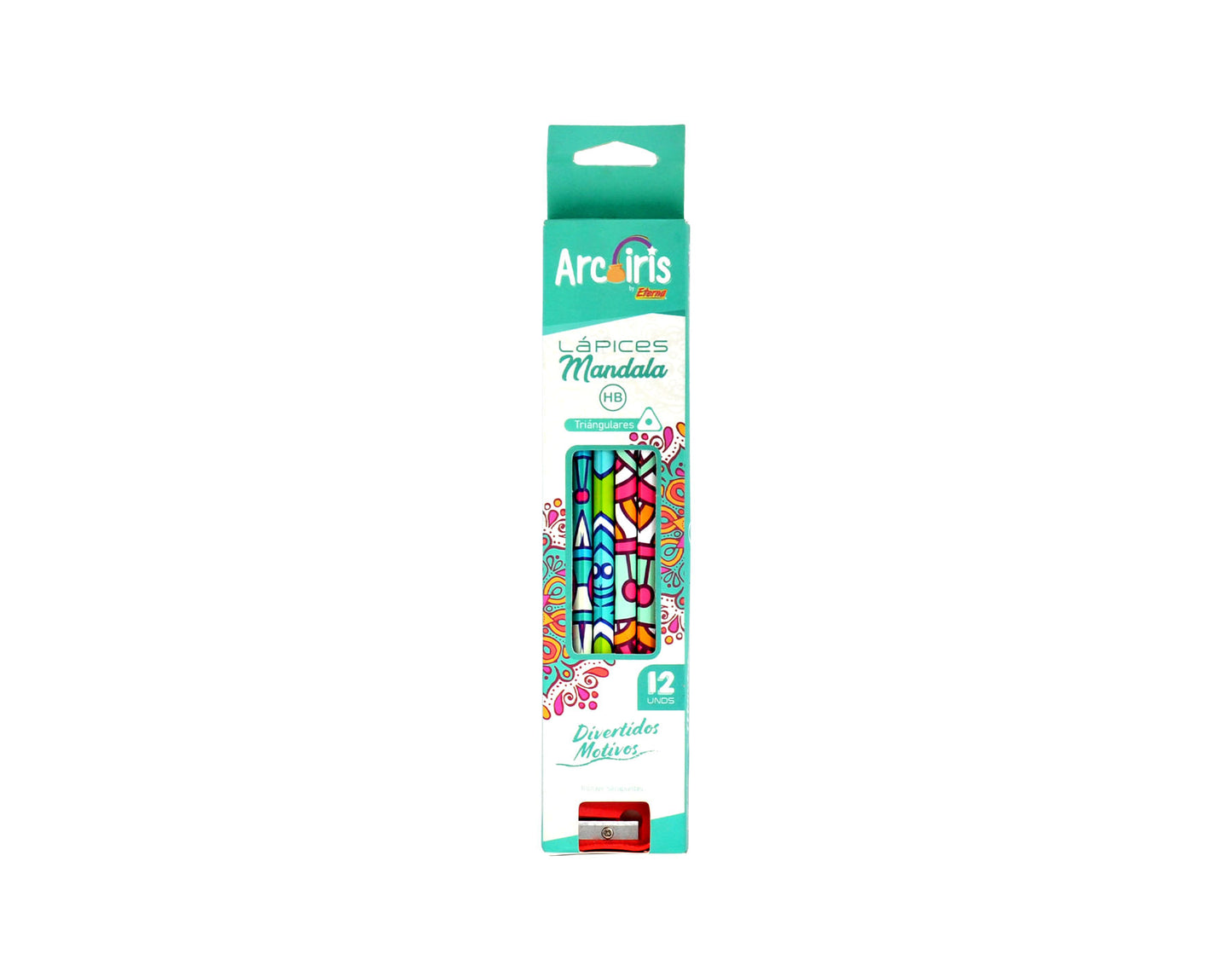 LAPIZ ARCOIRIS NEGRO ESTAMPADO ETERNA ETA017/ETA005/ETA016