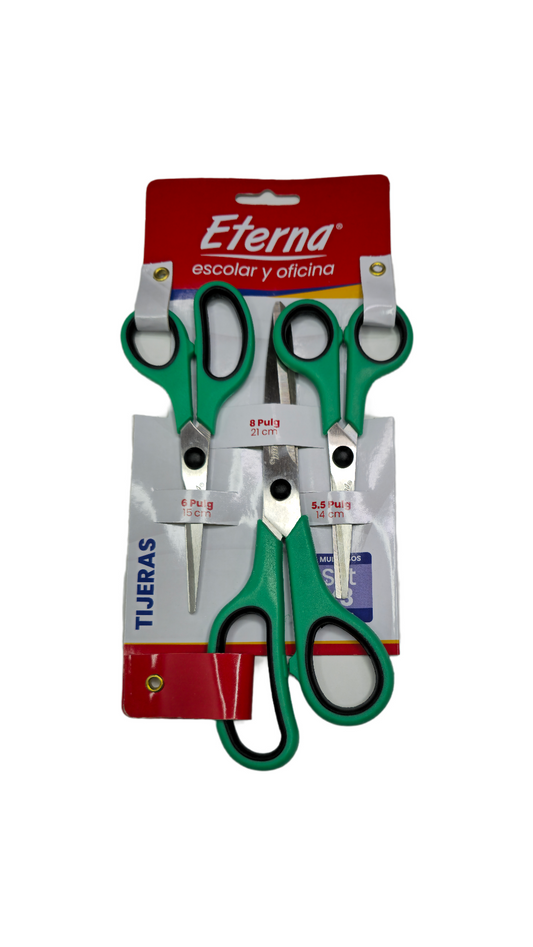 SET TIJERAS ETERNA X3